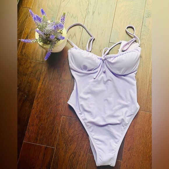 Wild Fable Swimsuit Lavender Size XS/0-2 NWT! One piece - Picture 2 of 10